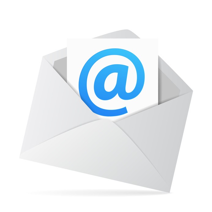 Email Web Contact Concept